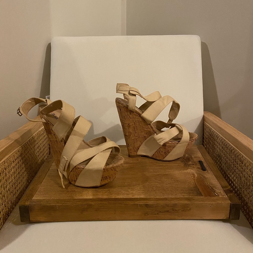 JustFab Whytley Wedges